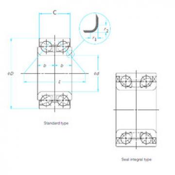 ตลับลูกปืน BAH-0168 SKF