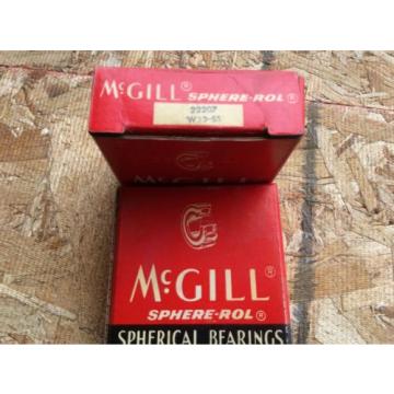 2-McGILL  Bearings, Cat# 22207 W33-SS ,comes w/30day warranty, free shipping