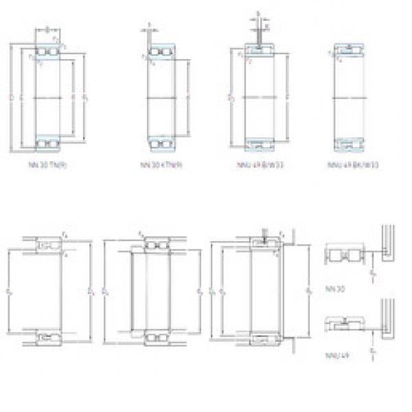 ตลับลูกปืน NN 3013 TN/SP SKF #1 image