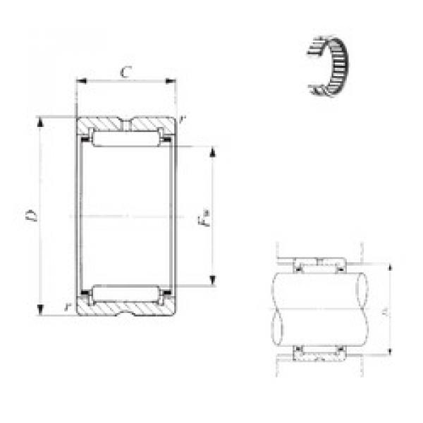 ตลับลูกปืน TR 405520 IKO #1 image