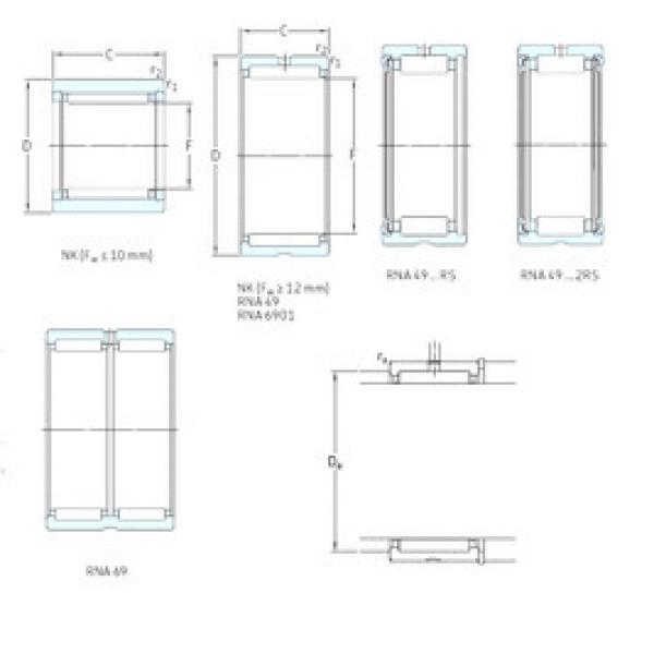 ตลับลูกปืน NK65/35 SKF #1 image