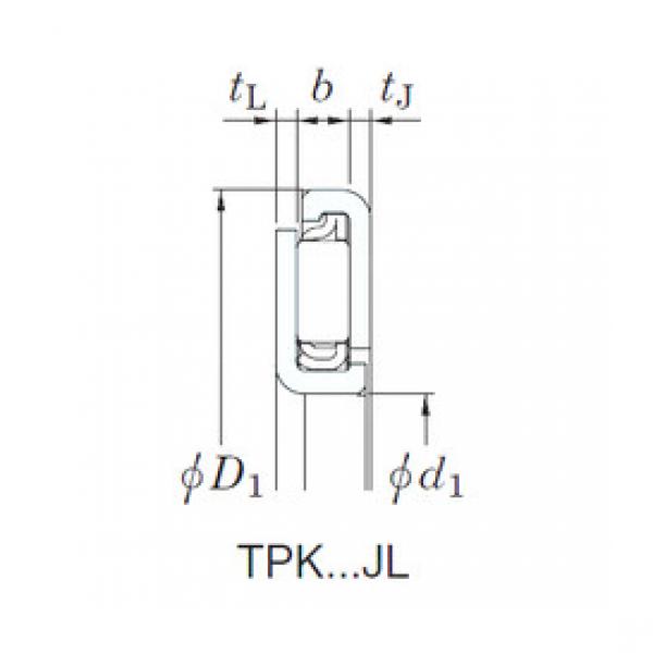 ตลับลูกปืน TPK3853JL KOYO #1 image