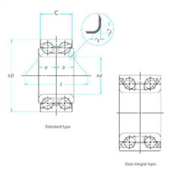 ตลับลูกปืน BAH-0168 SKF #1 image