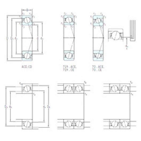 ตลับลูกปืน 706 CE/HCP4A SKF #1 image