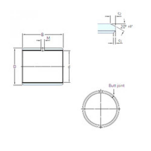 ตลับลูกปืน PCM 12012560 M SKF #1 image