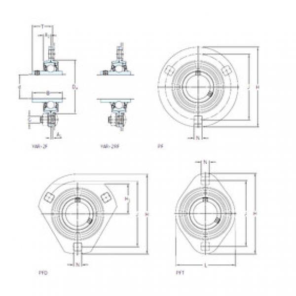 ตลับลูกปืน PF 35 WF SKF #1 image