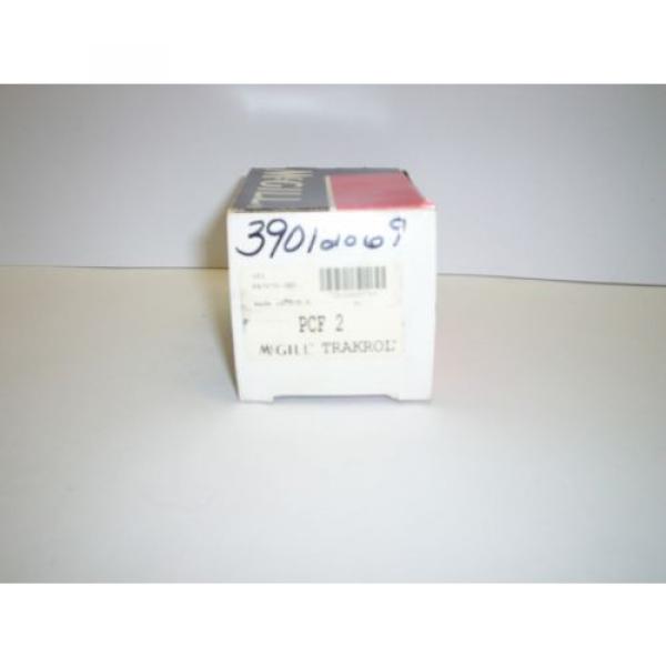 MCGILL PCF 2 TRAKROL BEARING STUD TYPE SEALED 2&#034; ROLLER DIAMETER NEW IN BOX #1 image