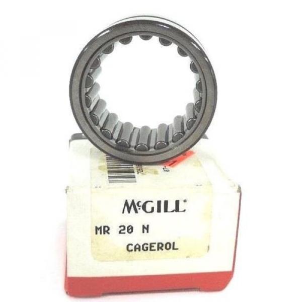 NIB MCGILL MR20N NEEDLE BEARING CAGED 1-1/4IN BORE W/O INNER RING MR-20-N #1 image