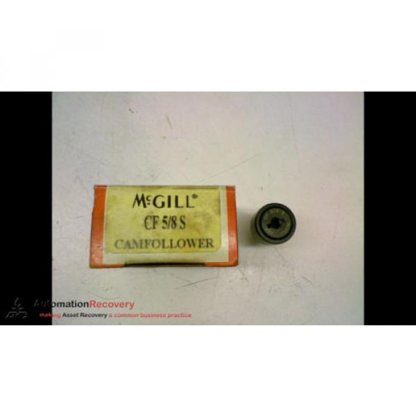 MCGILL CF 5/8 S CAM FOLLOWER 5/8&#034; ROLLER DIAMETER 1/4&#034; STUD DIAMETER, NE #154085 #2 image