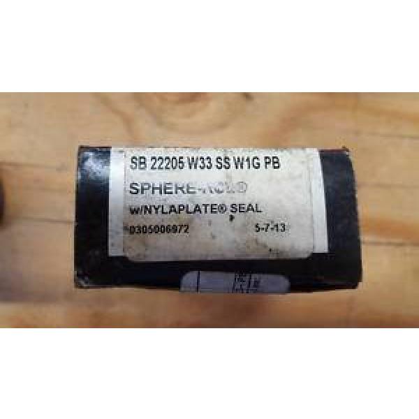 MCGILL SB22205W33SS SPHERE-ROLL BEARING   W212 #1 image